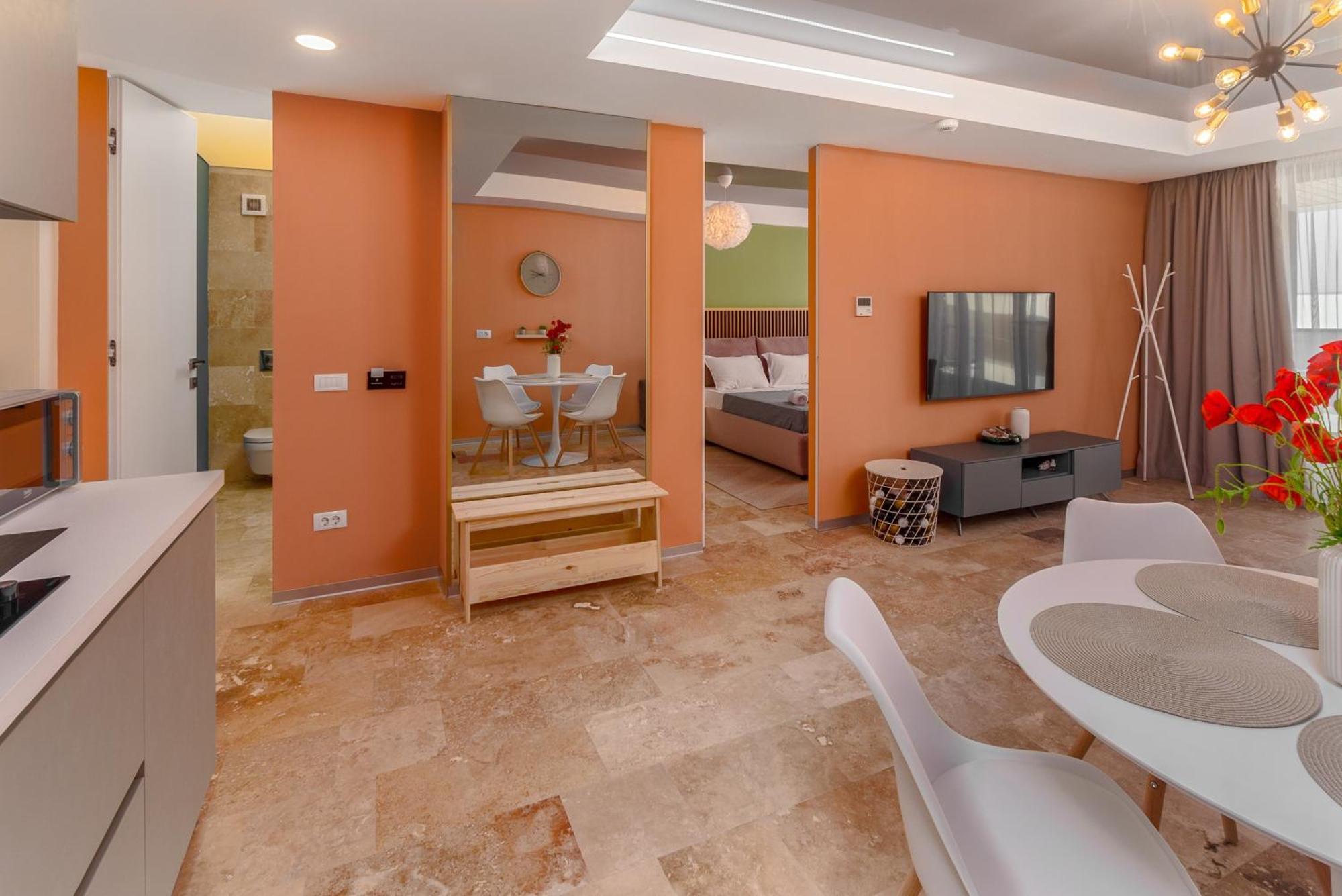 Astria Brasil - Complex Novum Apartment Olimp Bagian luar foto